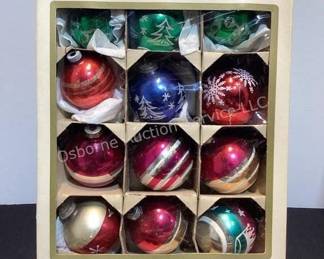 Vintage Christmas ornaments