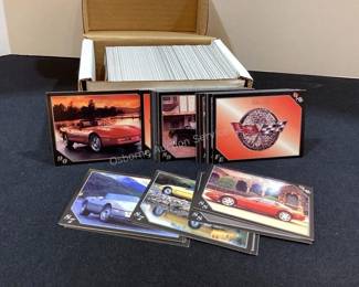 Corvette trading cards