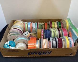 Box of ribbon
