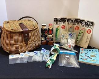 vintage fishing gear
