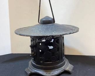 Cast iron lantern