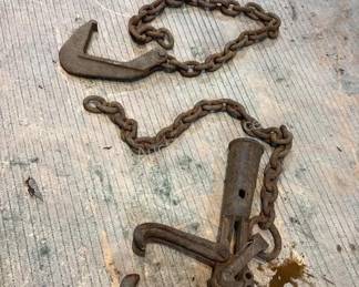 Railroad track lifting tools