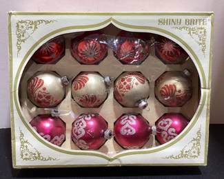 Vintage Christmas ornaments
