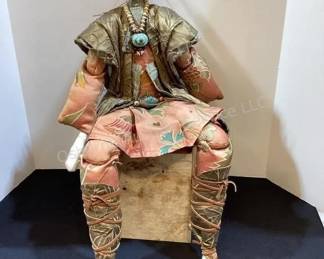 Samurai art doll