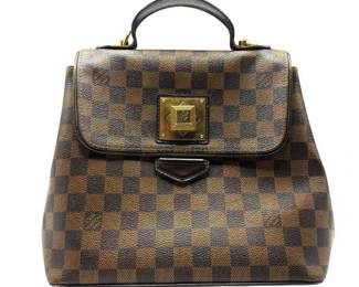 Louis Vuitton Damier Ebene Bergamo PM Satchel