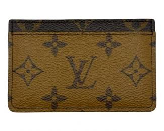 Louis Vuitton Monogram Giant Reverse Card Holder