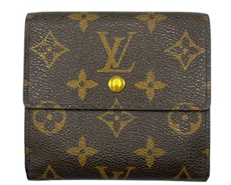 Louis Vuitton Monogram Canvas Compact Wallet
