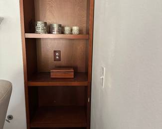 #3 - $80 - Bookcase - wood 76Tx24Wx16D