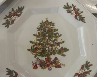 #35 - $60 - Fairfield fine china Christmas set