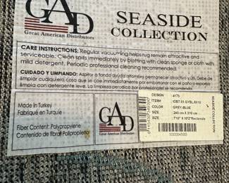 #14 - $68 - Beach carpet Seaside collection 7'10"x10'2"