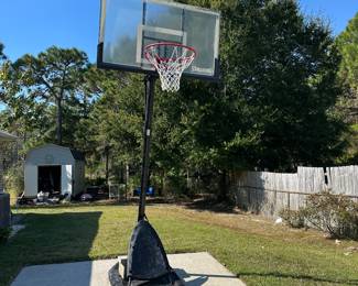 #60 - $80 - Spalding freestanding basket ball hoop
