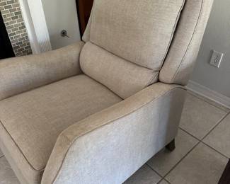 #2 - $150 - Manual recliner tan 30Wx32Dx41T