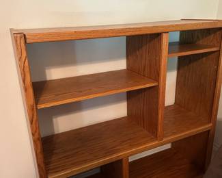 #42 - $150 - Oak book shelve 49Wx17x48
