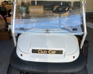 #59  - 2019 Golf cart Club car - new battery - Electric - more details to come Tuesday 11/11.  Silent bids taken until Monday Nov 17th noon.  Mini. bid $1500