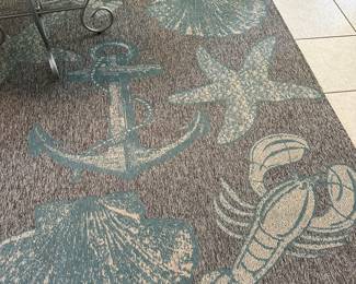 #14 - $68 - Beach carpet Seaside collection 7'10"x10'2"
