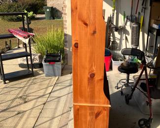 77 100.00 each Antique pine bookcases (2) 19Wx12Dx63H