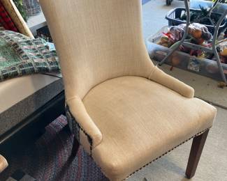 91 60.00 Guest Chair - blue and white