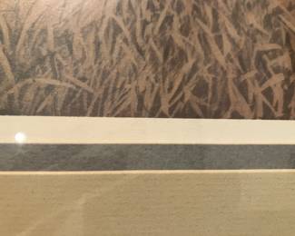 56 70.00 Ronald Lewis geese print #171/1000 - 28x25