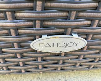 23 400.00 Patio set - perrinwickle blue cushions 4 pieces