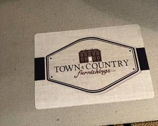 11 $180 each Town & Country Furnishing Wing back brown & black chair (2 available) 25x28x45