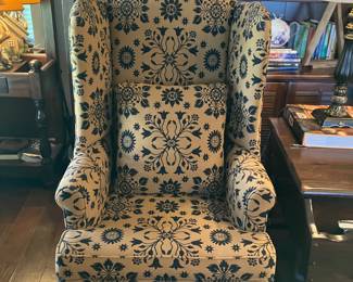 11 $180 each Town & Country Furnishing Wing back brown & black chair (2 available) 25x28x45