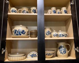47 priced each The Pfaltzgraff Co. York "Folk Art Stoneware" will be priced per piece. Dinner plates $10 each, Salad price $8, Bowls $10, pitcher $26, …