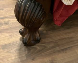 11 1200.00 King size bed - post 7'7" with mattress - clean.