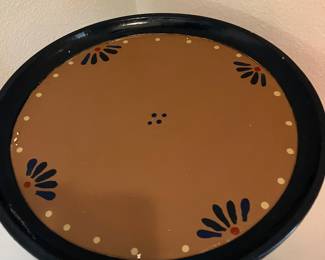 3 $80 Imogene Nichols - handpainted plant stand - wood