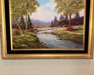 Wall art, oil painting