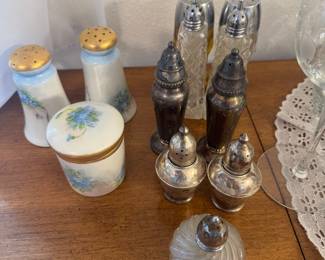 Vintage salt and pepper sets 