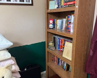 Books and shelf
