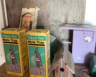 Traps, Bird Houses,