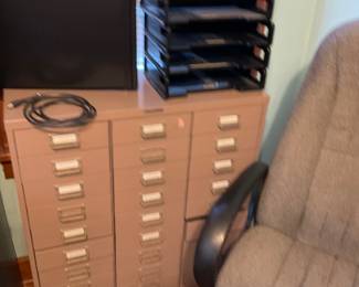 30 Drawer Metal Filing/Storage Cabinet