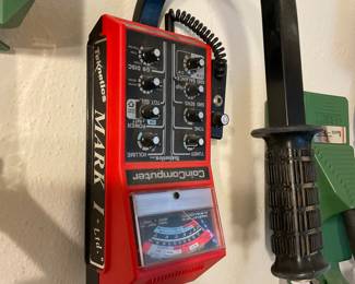 Teknetics Metal Detector Mark I Coin Computer with headset