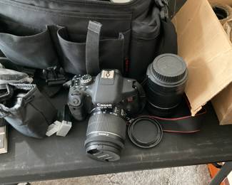 Assorted Lens and Bag for Cannon