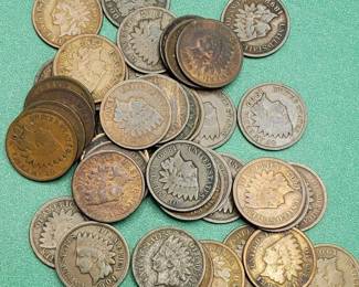 42 Indianhead Cents
