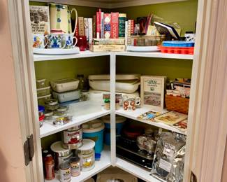 FULL PANTRY INCLUDING PREPPER FOOD.