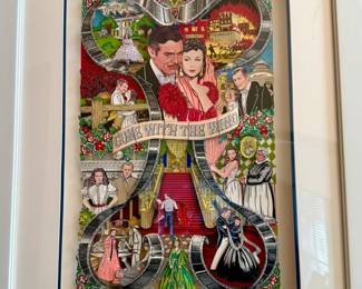 CHARLES FIZZINO "GONE WITH THE WIND".
