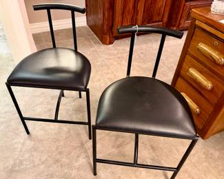 MODERN PAIR OF RODNEY KINSMAN TOKYO CHAIR.  RETAIL $800.  NOT OUR PRICE!