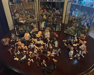 ceramic, glass animals minature collectibles