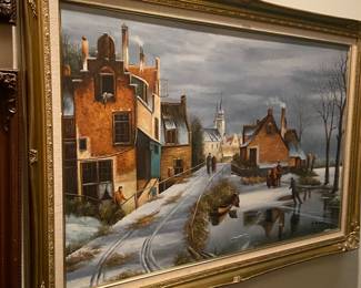 Oil painting