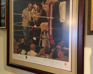 Signed by Evander Holyfield