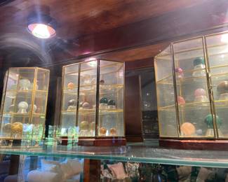 Mineral spheres - collectibles