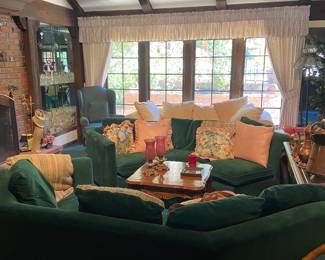 sofas, coffee table