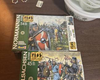 Revell Figurines. #2550 "Normans 1066" and #2551 "Anglo Saxons 1066"
