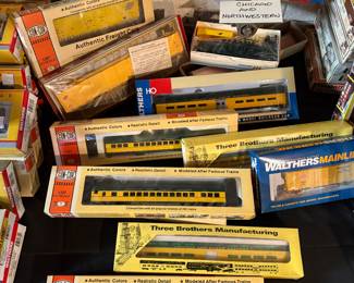 Chicago and Northwestern HO scale - just a small selection 