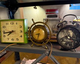 Green Clock is Sold. Elvis Clock is Sold.
