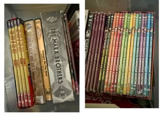 So many DVDs!