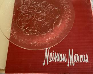 Neiman Marcus serving platters