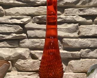Fenton hobnail stretch swung vase